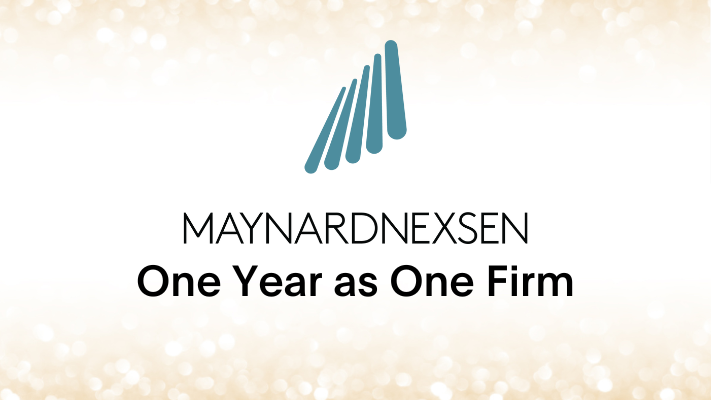 Maynard Nexsen Celebrates One Year as One Firm